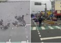 影音/兩重機相撞 車毀人傷 1人無生命跡象