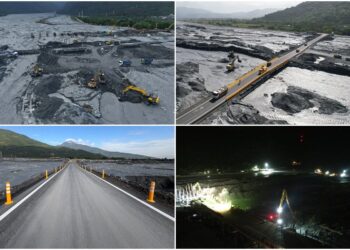 影音/馬太鞍溪便道經日夜搶修 1129中午恢復通行