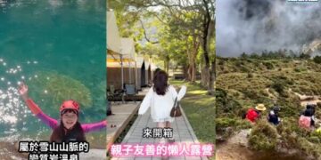 TikTok推廣戶外探索     短影音爆紅健行、野溪溫泉     教你用濾鏡看見台灣之美