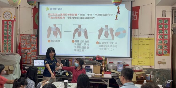 七甲里辦理民眾救護實務訓練　提升災害創傷救護能力