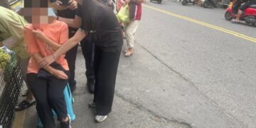 內埔警加強取締未戴安全帽及闖紅燈