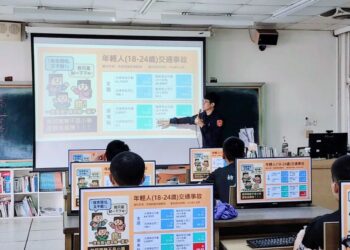 枋寮分局攜手枋寮高中 以「科技輔助教育」 提升學生機車駕馭安全性與風險感知能力