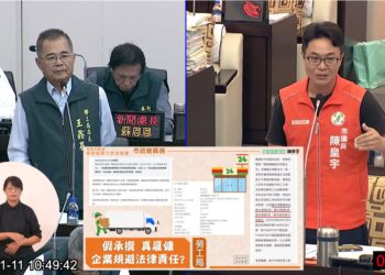 陳皇宇市議員攜手南市勞工局 揭露疑似企業假承攬、真僱傭