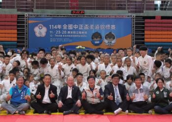 全國中正盃柔道錦標賽　菁英選手在屏東競技交流