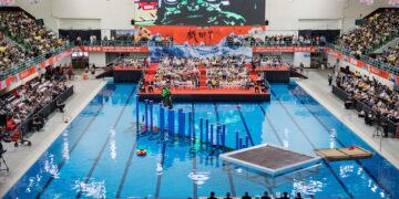 水浪滔滔獅影動,2025高雄戲獅甲水陸雙棲震撼回歸