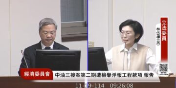 林岱樺：沒有國氣國運  就沒有能源國安　 要求行政院以國安規格補上能源缺口