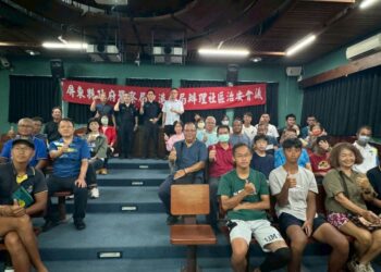 普發現金1萬開跑 東港警關懷據點反詐宣導