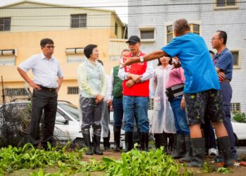 市長初選人林岱樺災後 高雄治水三步驟啟動!全面升級城市防洪標準