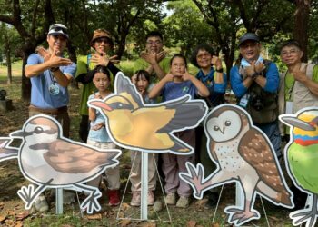【公民生態科學、潛移默化共學】衛武營賞鳥比賽，扎根家庭與校園