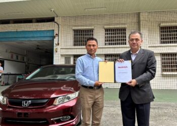 HONDA捐車挺技職 花蓮高工教學能量再升級