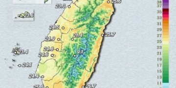 影音/今1124日夜溫差大 晚上起北部有局部短暫雨