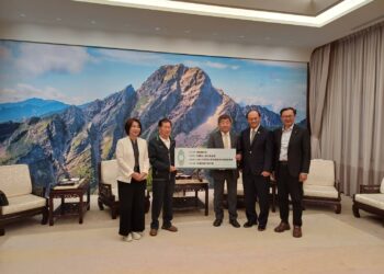 車城福安宮捐贈一千萬元 助花蓮馬太鞍溪災後重建