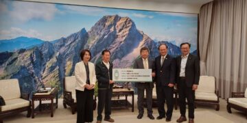 車城福安宮捐贈一千萬元 助花蓮馬太鞍溪災後重建