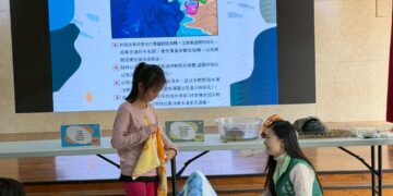 遠雄連六年推動環境教育　入校園宣導鯨豚救援知識