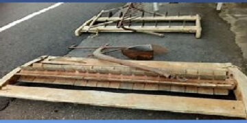 739美濃溪埔寮地區景象(三) (供歷史記載&地質研究&施政參考)