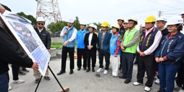 影音/王惠美視察田尾清水溪區域排水修復工程  大幅提升防洪能力