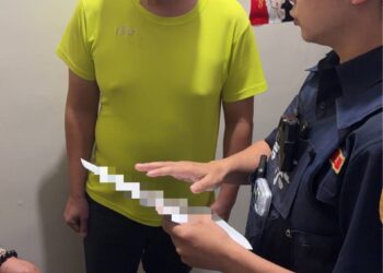 網友涉張貼危安訊息 鼓山警迅速拘捕依法究辦