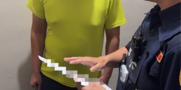 網友涉張貼危安訊息 鼓山警迅速拘捕依法究辦