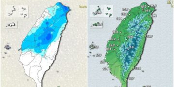 影音/1227冷氣團減弱東北風偏強 多處地區仍涼有短暫雨