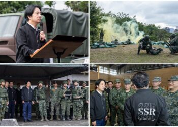 視導宜蘭後備教召訓練 賴清德：透過實力達到真和平的重要戰力