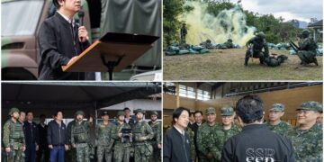 視導宜蘭後備教召訓練 賴清德：透過實力達到真和平的重要戰力