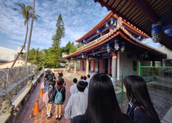 古都魅力吸引日本高中生教育旅行 山形城北高校399名師生造訪台南