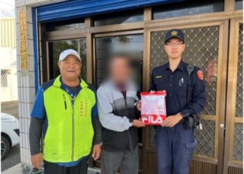 冬日南國送暖 恆警發贈保暖衣關懷弱勢