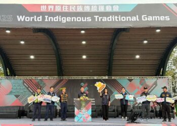 潮州警分局長登世界原民運閉幕式宣導反詐 展現「打詐沒有國界」