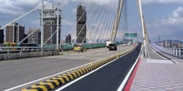 新北橋梁交通改善見成效     調整車道配置、增加整流空間     讓事故率明顯下降