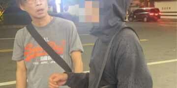 新興警速緝獲詭異男點線香　展現守護治安強力決心