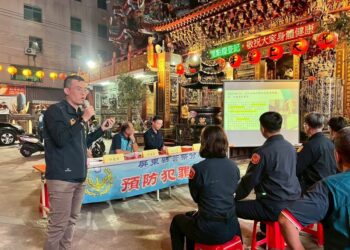 跨年晚會熱力開唱 屏警嚴密維安迎新年