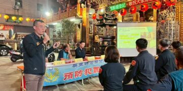 跨年晚會熱力開唱 屏警嚴密維安迎新年