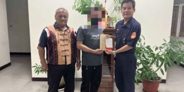 枋寮分局114年治安社區營造評鑑 宣導防詐專屬「QRcode」　暨枋寮警訊