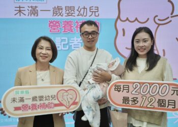 屏東縣未滿一歲嬰幼兒營養補助115年上路　每名寶寶最高可領 2萬4,000元