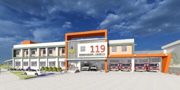 建國消防分隊辦公廳舍 新建工程動土典禮