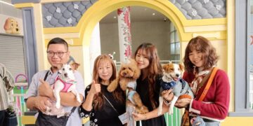 漢神巨蛋變身毛孩樂園　李毛毛萌力運動會歡度聖誕