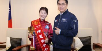 黃偉哲接見全國好人好事傑出市民　肯定善行義舉讓台南更有愛
