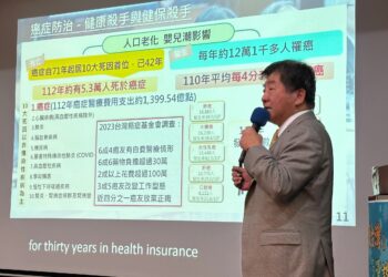 【健康台灣藍圖、力求未雨綢繆】陳時中倡「8年888」，談健康政策