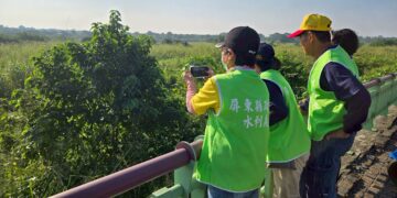屏縣水利處志工強化綠鬣蜥通報　協助跨域整合再進化