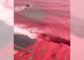影音/末日景象? 伊朗南部降雨沿海變血海?