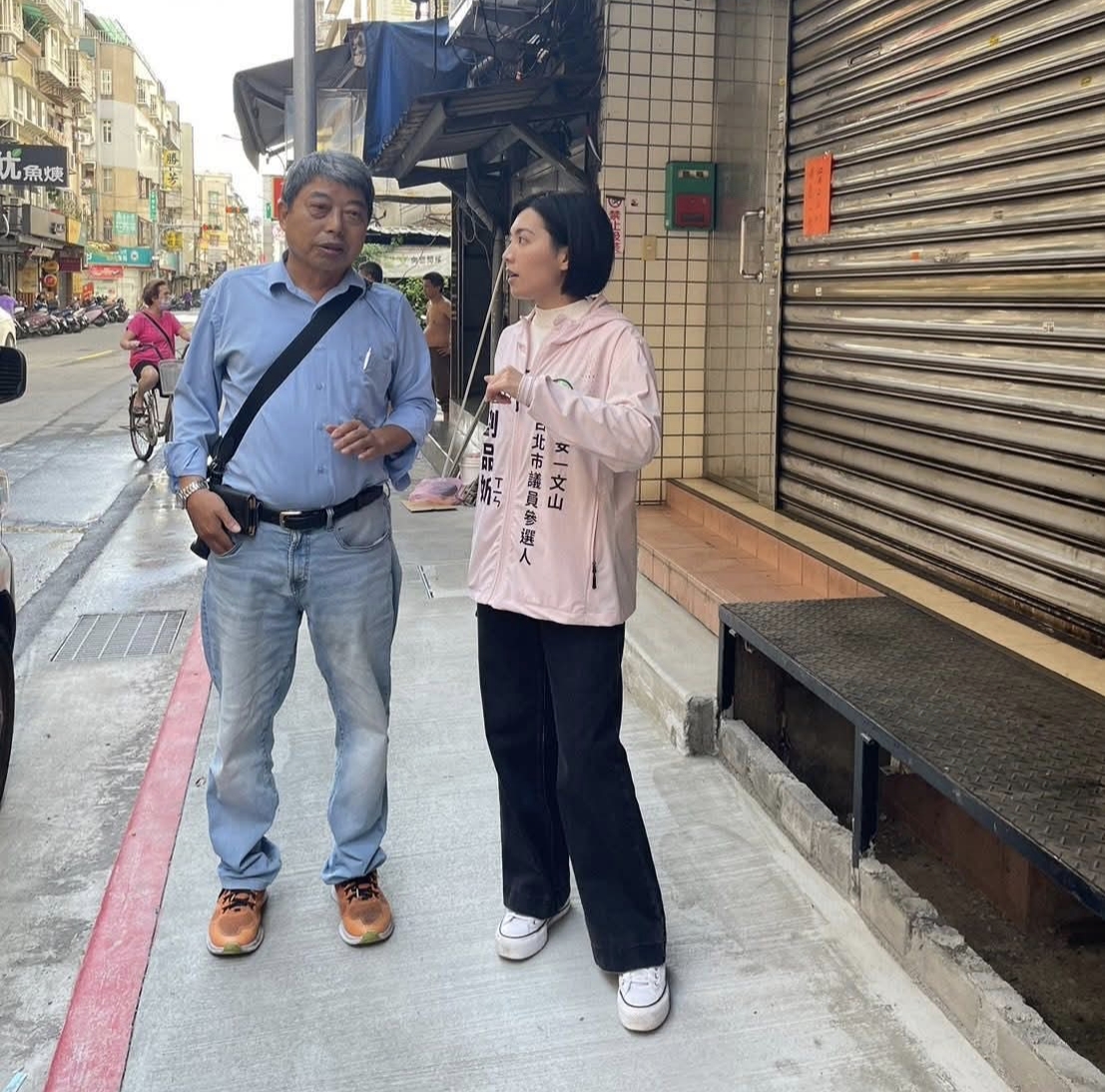 ▲圖:安居街改善工程是地方與市府合作的成果,劉品妡將持續關注基礎建設,守護居民交通權益,讓大安文山區的道路更安全、社區更宜居/劉品妡臉書