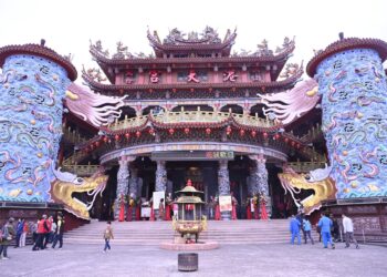 港天宮天上聖母建廟安座42週年  徐榛蔚率縣府團隊祈願花蓮安康無災