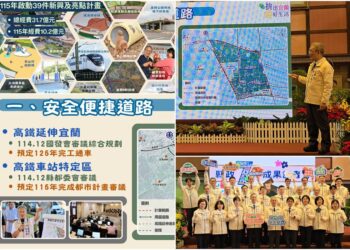 宜蘭縣政7年成果報告 交通建設居首位