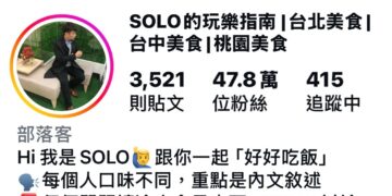 走進新莊巷弄日常《SOLO 的玩樂指南》以在地小吃記錄城市生活