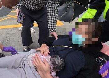 影音/孕婦急產 宜蘭消防現場即刻接生護母子平安