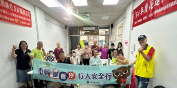 「路老師」深入花蓮村里宣導   強化2千餘名長者交安觀念