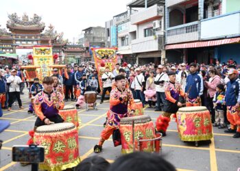 彰化新港十八庄送大爐 祈求媽祖護佑平安