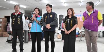 吉安鄉愛心團隊送愛光復鄉  游淑貞發放關懷金與暖被