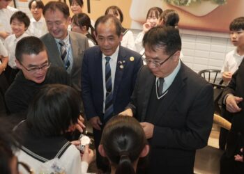 歡迎友誼市群馬縣水上町教育旅行團 阿部賢一町長率師生深入體驗台南魅力