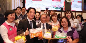 喜樂60 感恩有您愛心餐會 方舟興建賴總統蒞臨祝福